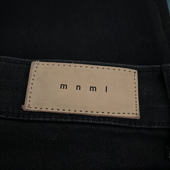 MNML M1 Distressed Denim Black - Picture 6 of 8